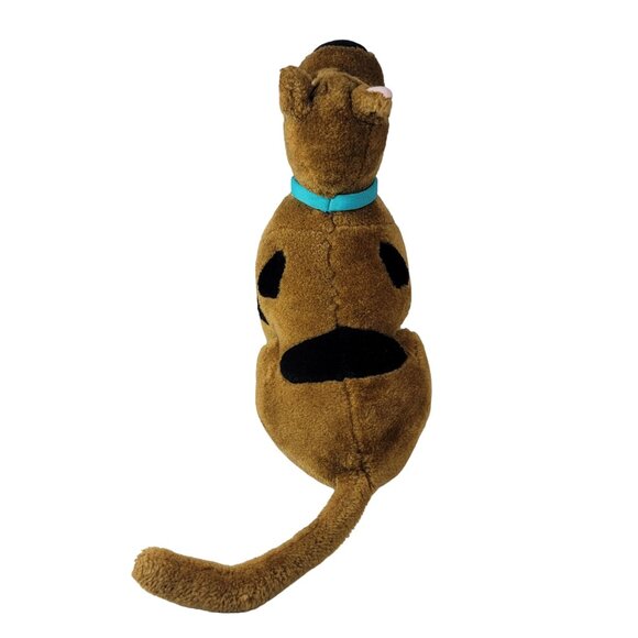 Cartoon Network Scooby Doo Plush Stuffed Brown 11" Smiling Collar Vintage 1998 - Picture 3 of 12